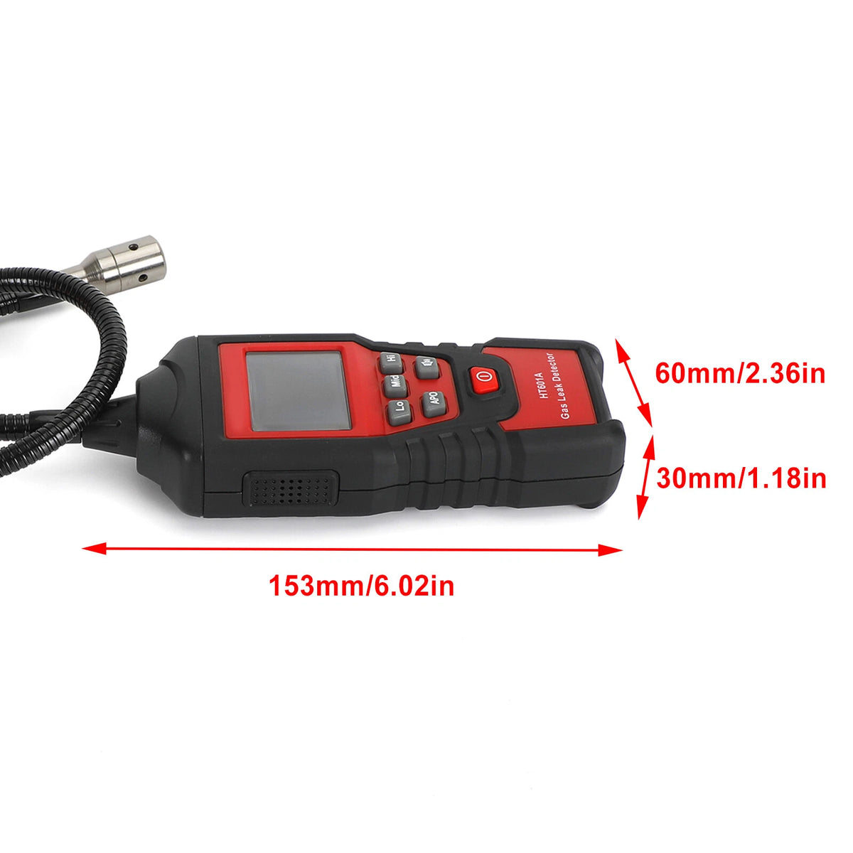 Portable LCD Combustible Gas Leak Detector for Natural Gas Propane I018-A039