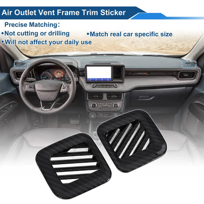 Air Condition Outlet Vent Trim Cover Frame for Ford Maverick (2022–2023)