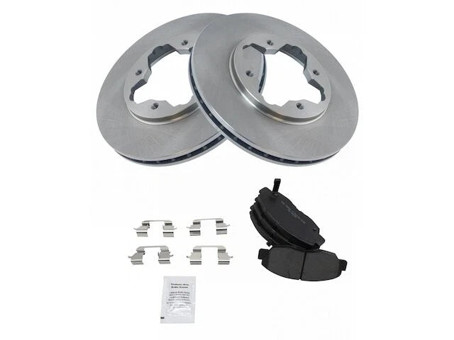 Brake Pad and Rotor Kit for Acura CL (1997) 76415MBRT