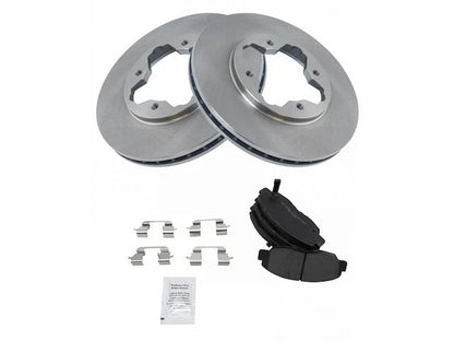 Brake Pad and Rotor Kit for Acura CL (1997) 76415MBRT