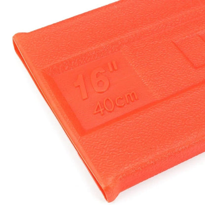 Chainsaw Bar Cover Scabbard for 14"-16" Chainsaws (4011cm) Orange Guard Case