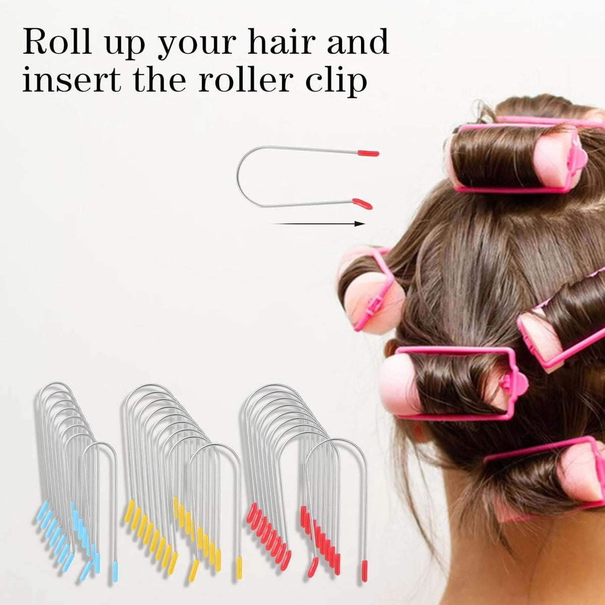 24pcs Hot Roller Clips Replacement Kit for Heated Rollers