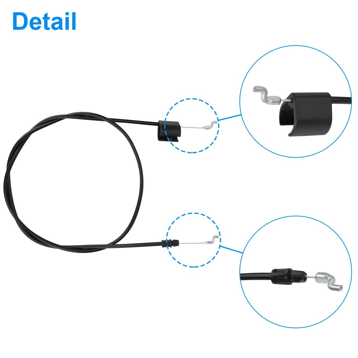 2X Brake Control Cable for Craftsman Husqvarna Roper (56")