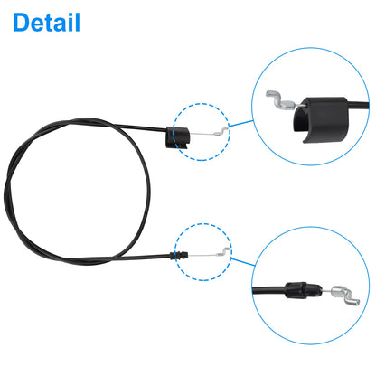 2X Brake Control Cable for Craftsman Husqvarna Roper (56")