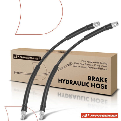2X Front Brake Hydraulic Hose for Mercedes-Benz SL550 SL65 AMG (2002–2011)