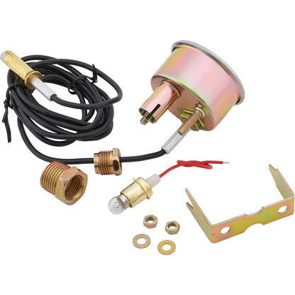 Speedway 2-1/16 Inch Mechanical Water Temperature Gauge for 91065031