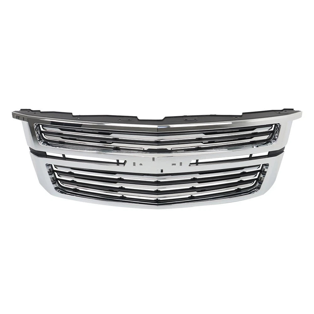 Chrome Front Upper Grille for Chevy Tahoe/Suburban LTZ (2015–2020) AUD88672D