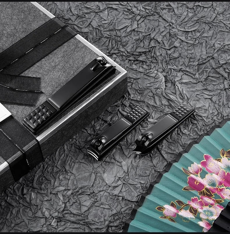 3 Piece Nail Clippers Set for Fingernail Care