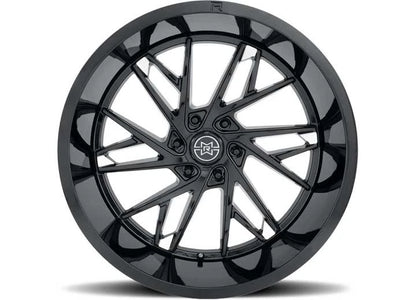 Method Race Wheels MR801 22x10 -18 OS 6x5.5 Gloss Black Milled (MR80131060518N)