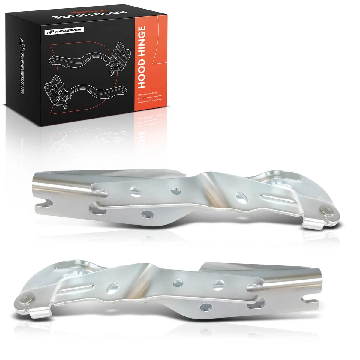 2X Front Hood Hinge for VW Golf (2015–2021) - 5G0823302B, 5G0823301B
