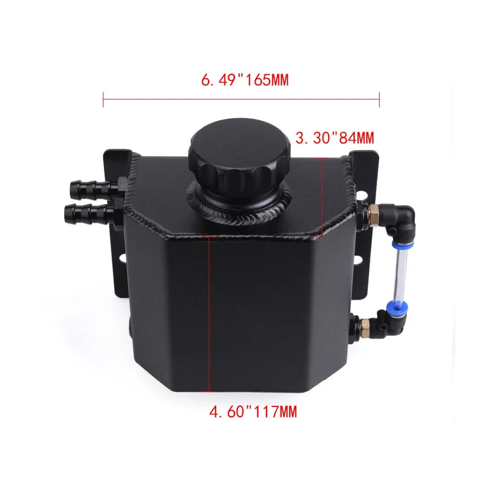 Aluminum Radiator Coolant Overflow Bottle for