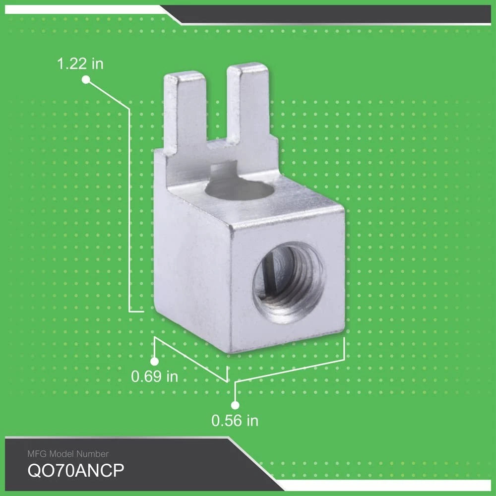 Square D QO70ANCP Auxiliary Neutral Lug Kit for Load Center