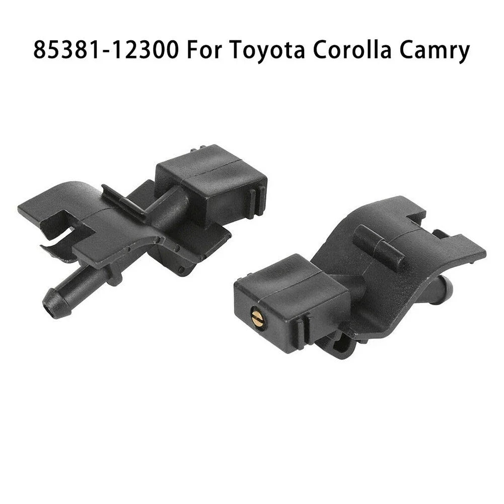 2X Windshield Washer Nozzle Jet Spray for Toyota Corolla, Camry