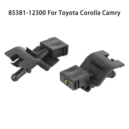 2X Windshield Washer Nozzle Jet Spray for Toyota Corolla, Camry