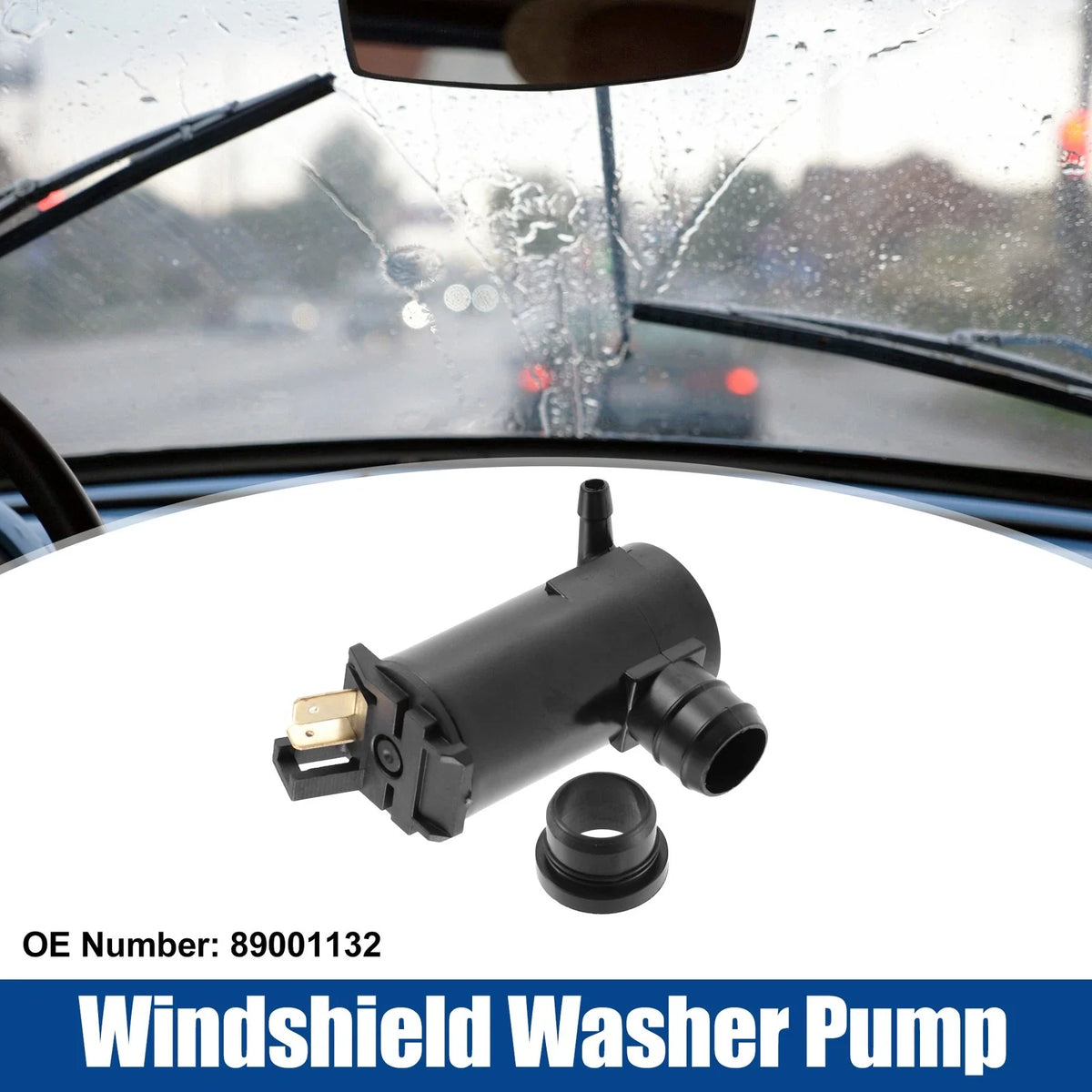 Windshield Washer Pump for Honda Civic (1988–2004) 89001132