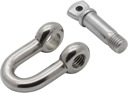 Set of 4 Stainless Steel Chain Shackles for BoatTector (3006.8269.4)