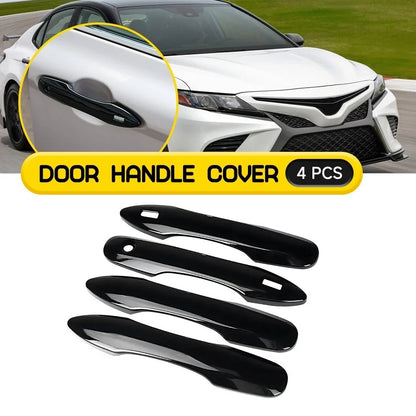 Black Door Handle Cover for Toyota Camry Avalon Corolla Cross (2018–2023)
