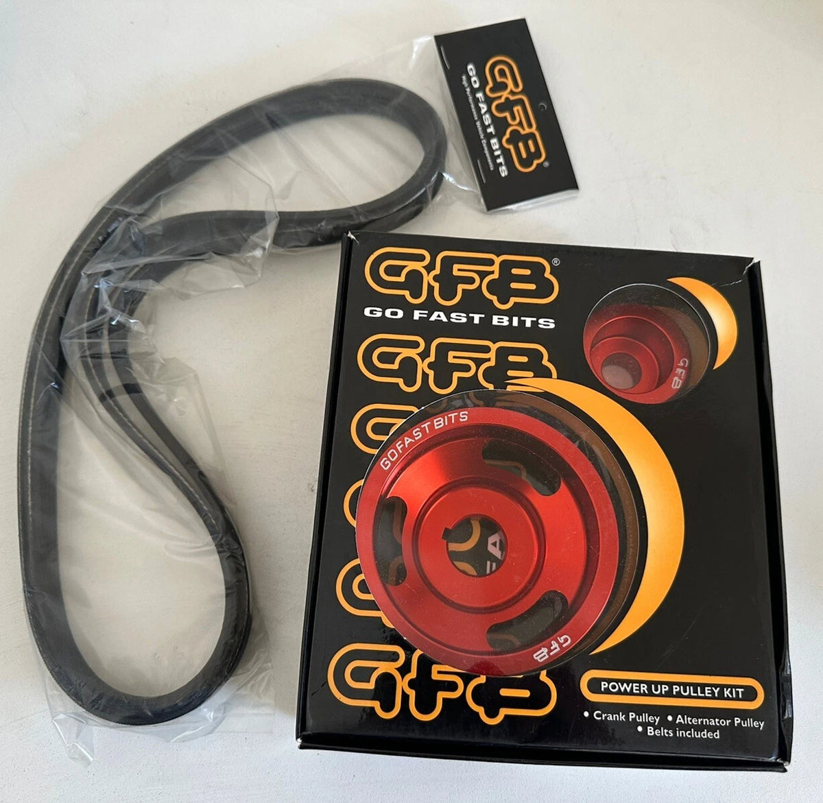Underdrive Pulley Kit for Subaru WRX STI Forester (2002–2007) 2001-RED