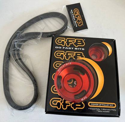 Underdrive Pulley Kit for Subaru WRX STI Forester (2002–2007) 2001-RED