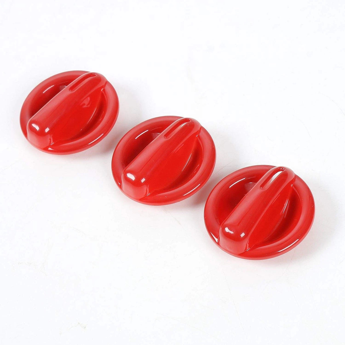 3X Center Console Air Conditioning Switch Knob Cover Trim for Jeep