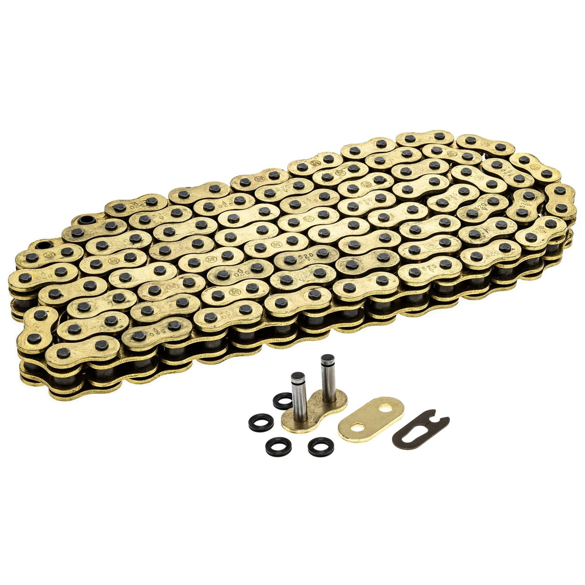 Gold 520 X-Ring Chain 128 Links for Motorcycle (519-CDC2628H)
