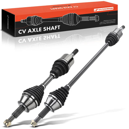 A-Premium Pair Front CV Axle Assembly for Ford Tempo Mercury Topaz (1991) F03Z3V427AARM, F03Z3V428AARM