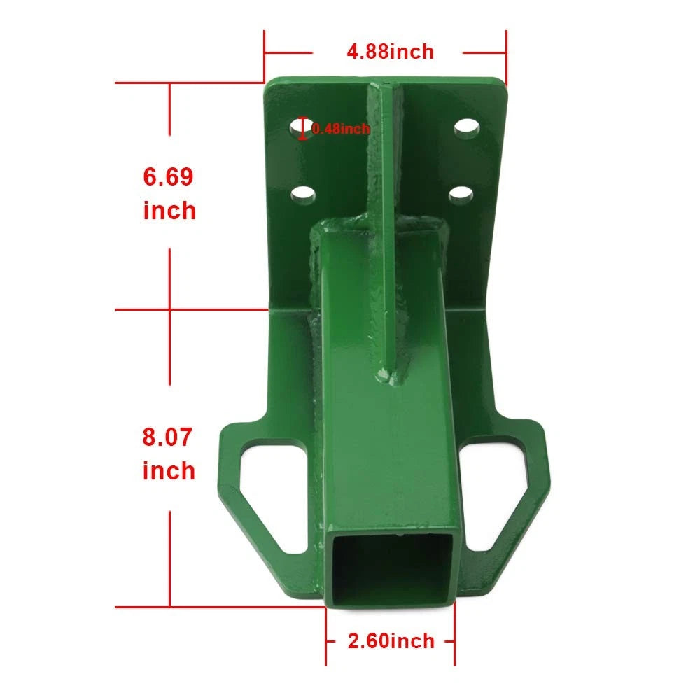 2 Inch Heavy Duty Tractor Trailer Hitch Receiver for Garden Mower