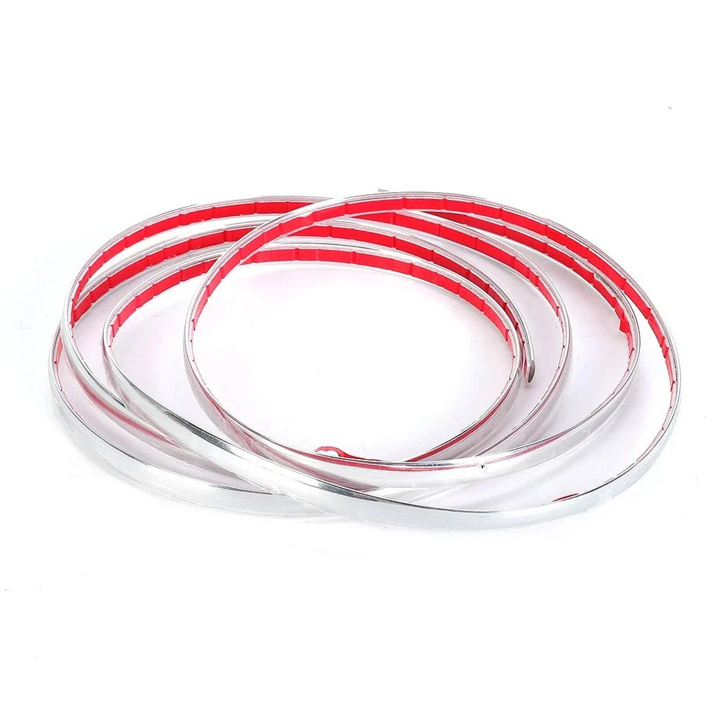 Chrome Molding Trim for Auto Body Door Roof Bumper (16ft)