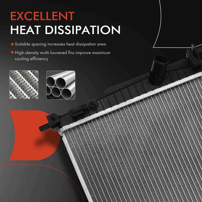 Aluminum Radiator for Mazda 3 (2010–2013) LF8M1520YD, LF8M15200, 13100