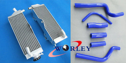 Radiator & Red Hose for Honda CR500 CR500R (1990-2001)