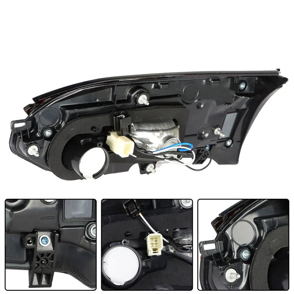 Taillights for Toyota RAV4 (2019–2021) Left Side Replacement Lamps
