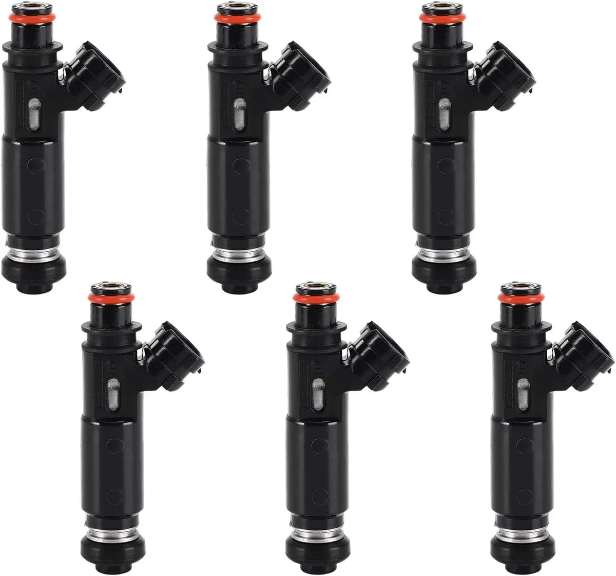 6X Fuel Injector 195500-4370 for Mitsubishi Montero 3.8L V6 (2003–2006)