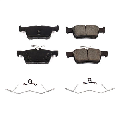 2X Powerstop Brake Pad Set Rear for Ford Edge (2015–2022) 17-1833