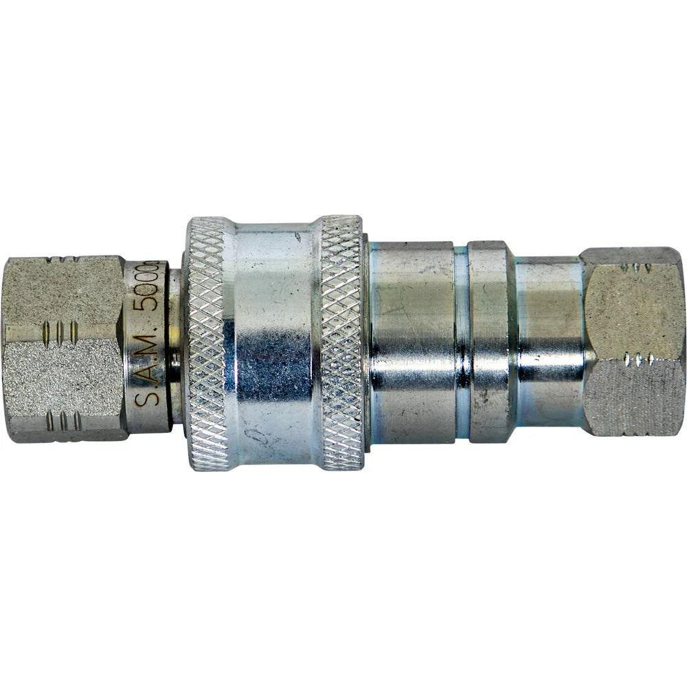 Male Coupler 3/4-16 Valve Block Side Low Spill for Meyer