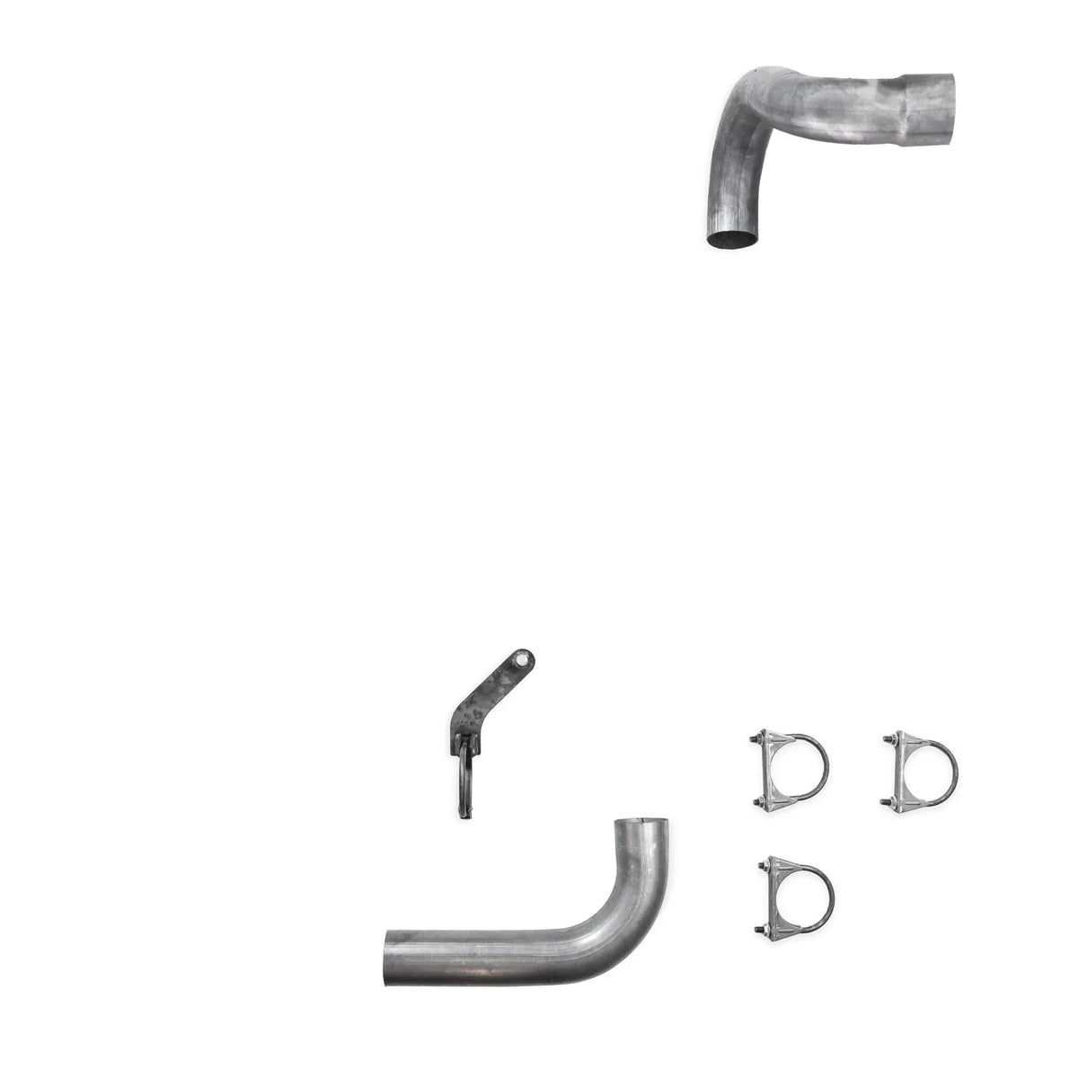 2.5" Single Exhaust Kit for Jeep Wrangler (2018–2025) No Muffler