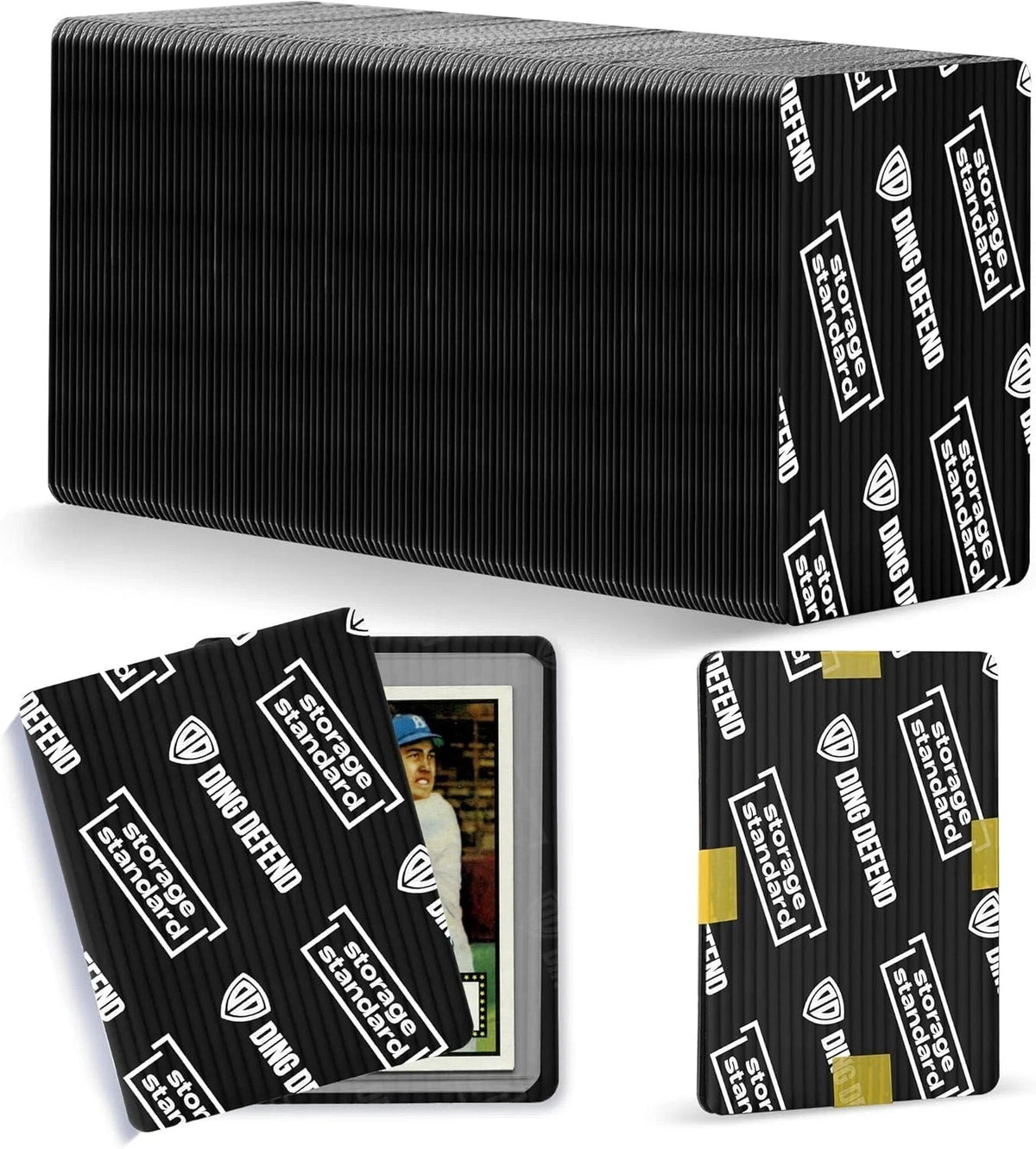 110-Pack Card Protectors for Trading Cards (3.5 x 4.5 Inch)