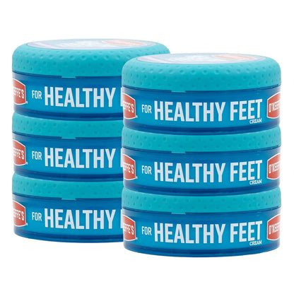 Pack of 6 O'Keeffe's Healthy Feet Foot Cream 3.2 Ounce