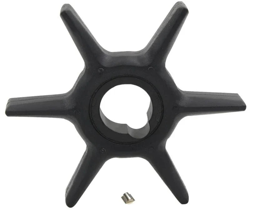 Water Pump Impeller with Key for Mercury 2 Stroke 6-9.9 HP Outboard (47-42038)