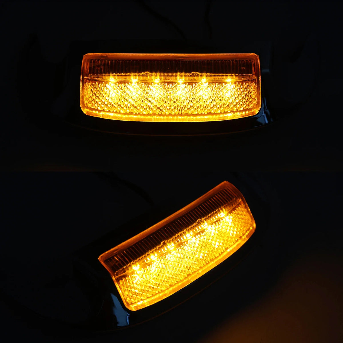 Front Fender Tip Orange Light for Harley Touring Electra Glide (2014–2023)