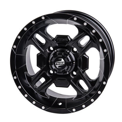 Tusk Beartooth Wheel 14x7 Matte Black for 185-277-0009