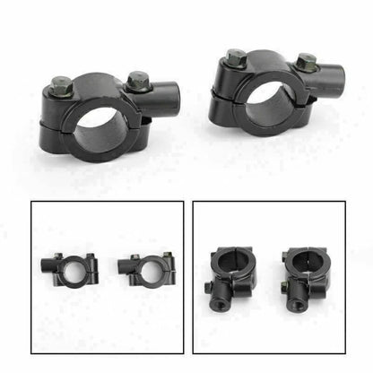 7/8" Bar Mirror Mount Holder Clamp Adaptor for Universal Motorcycle (T9)