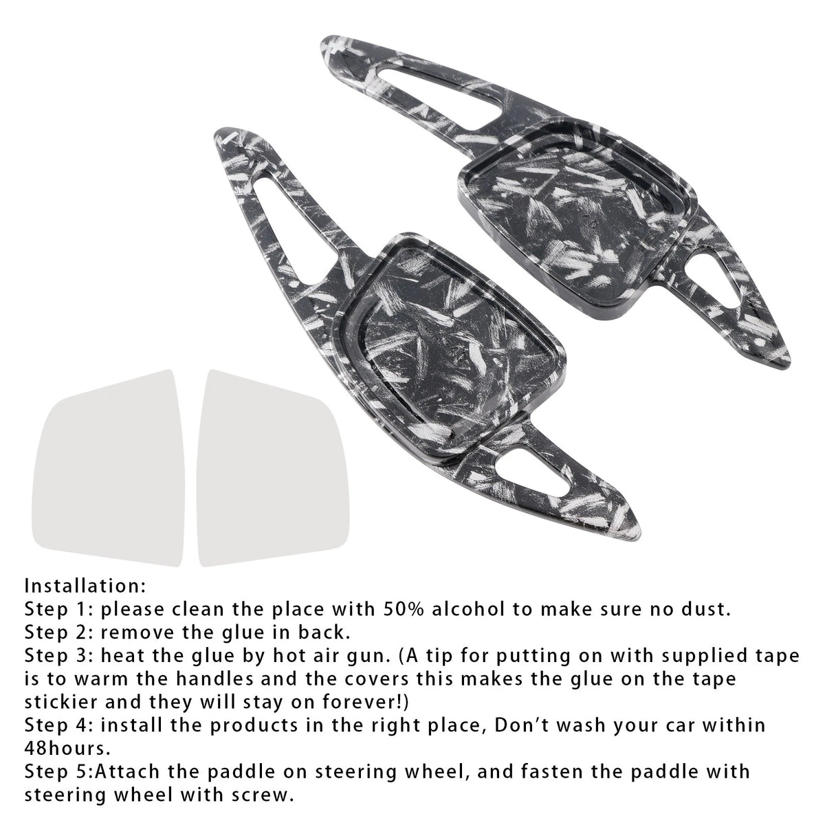 Steering Wheel Paddle Shifter Extension for Audi A3 A4 A6 (2010–2020)