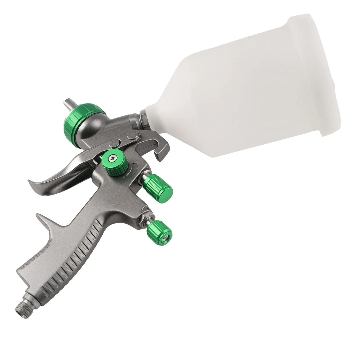 LVLP 1.3mm Gravity Sprayer Gun for Car Paint (600ml Cup, Pressure Control)