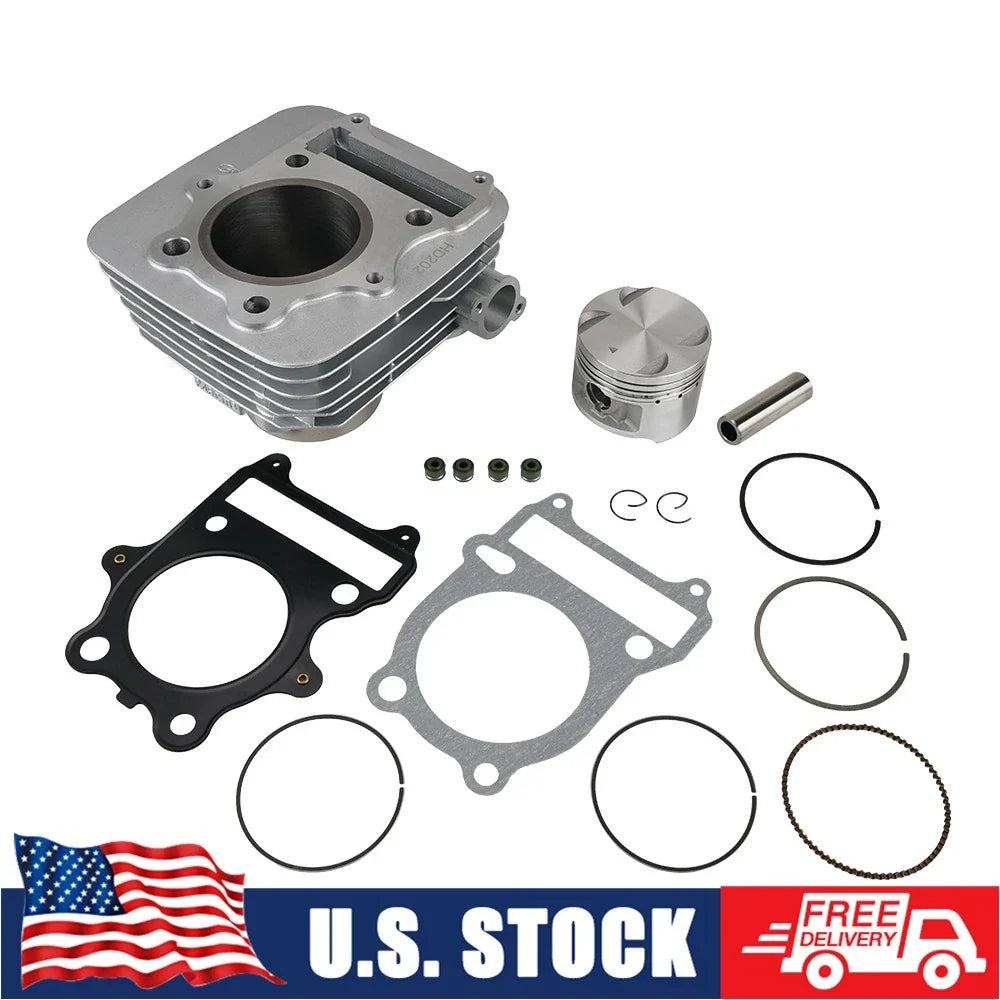 Cylinder Kit 72mm Piston Rings Gaskets for Suzuki GN250 DR250S (1982–1987)