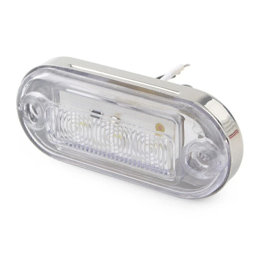 3 SMD LED Signal Light Lamp for Truck Trailer RV Boat (12V)