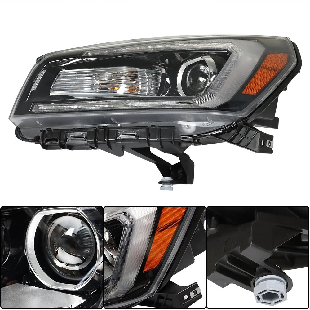 Left LH Projector Headlight w/LED Tube for GMC Acadia (2013–2016) BCK97955K
