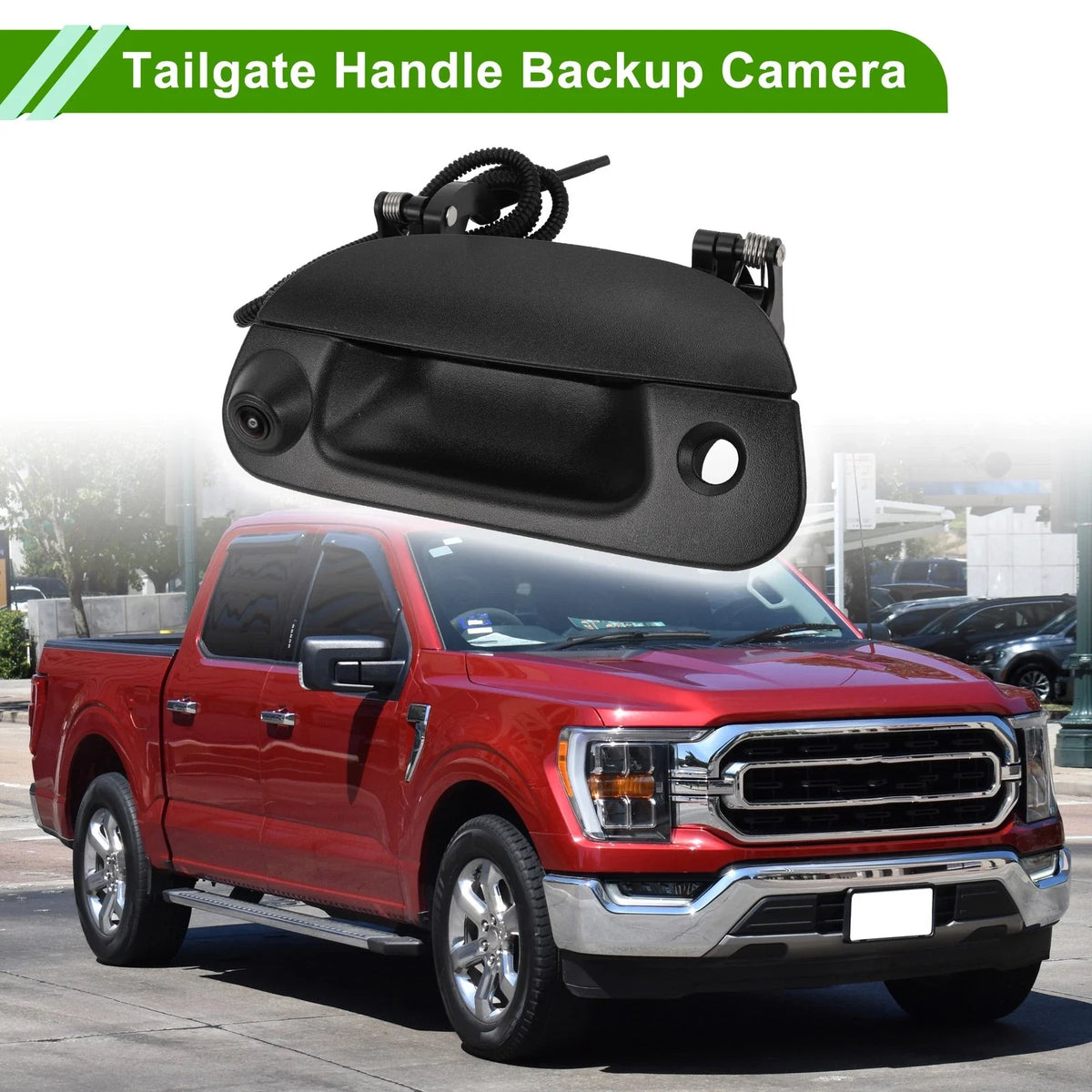 Tailgate Handle Backup Rear View Camera No. 7L3Z9943400AA for Ford F-150 (1997–2003)