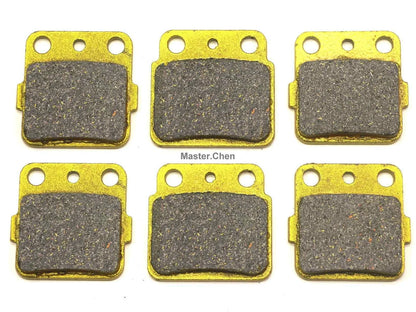 Set of 4 Brake Pads for Suzuki LTZ 400, Kawasaki KFX, KSF, Arctic Cat DVX 400