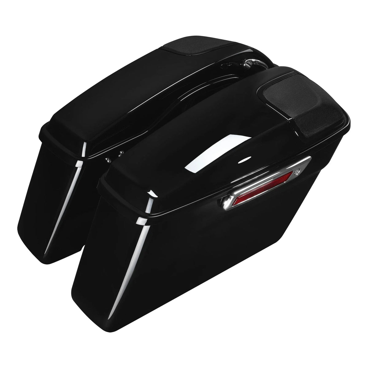 Hard Saddlebag 5x7" Speaker Lids & Rear Fender for Harley Touring (2014–2024)