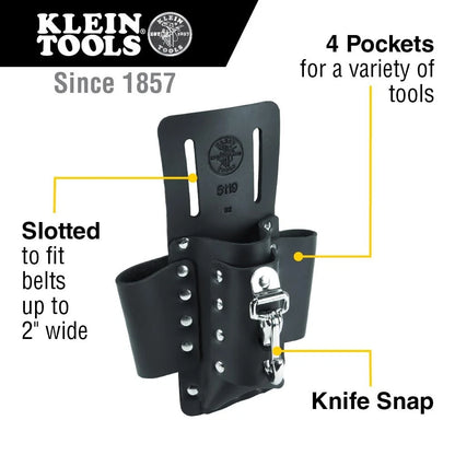 4-Pocket Tool Pouch for Klein Tools (5119)